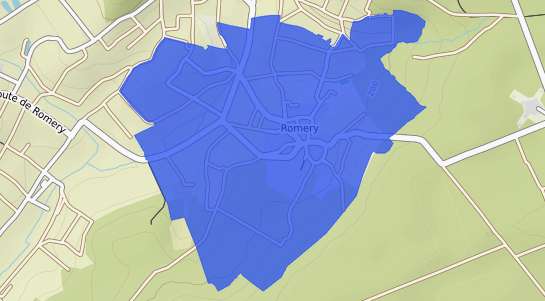 prix immobilier Romery