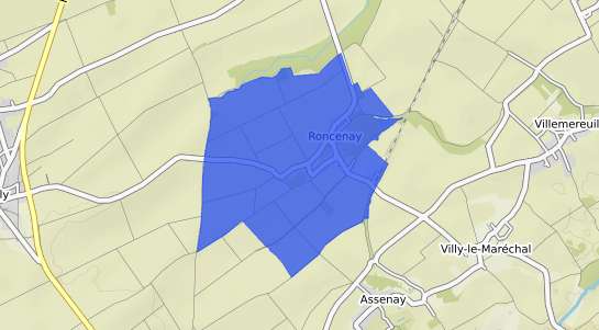 prix immobilier Roncenay