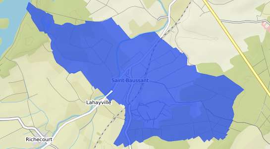prix immobilier Saint Baussant