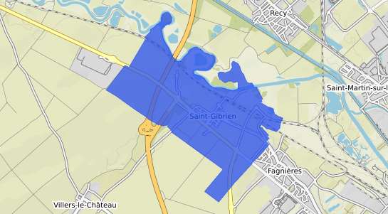 prix immobilier Saint Gibrien