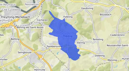 prix immobilier Th�ding
