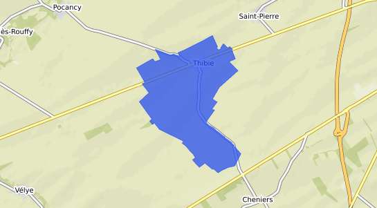 prix immobilier Thibie