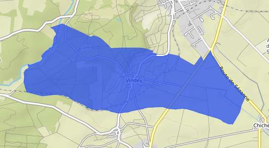 prix immobilier Vindey