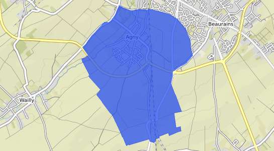 prix immobilier Agny