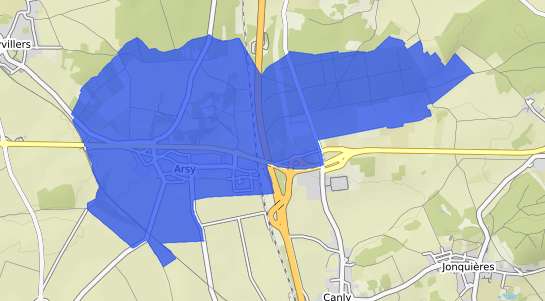 prix immobilier Arsy