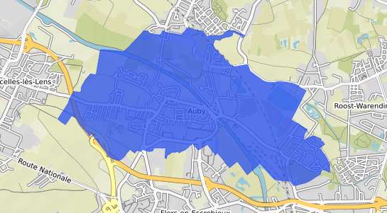 prix immobilier Auby