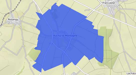 Prix m2 Auchy la Montagne (60) Immobilier DVF au mètre carré 2024