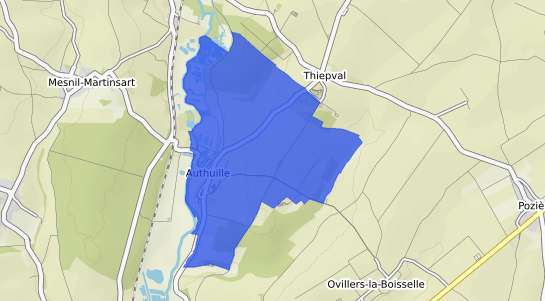 prix immobilier Authuille