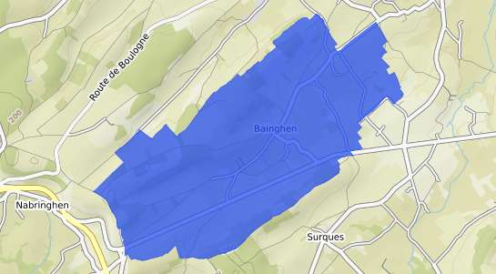 prix immobilier Bainghen