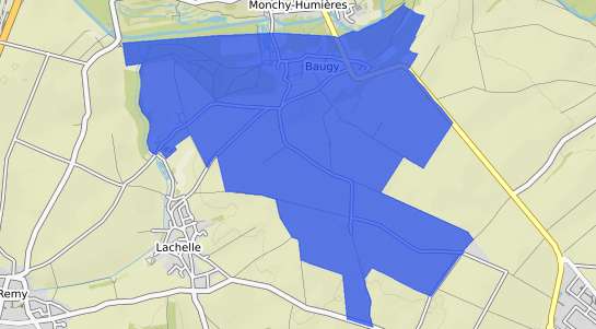 prix immobilier Baugy