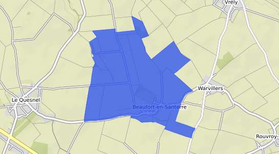 prix immobilier Beaufort en Santerre