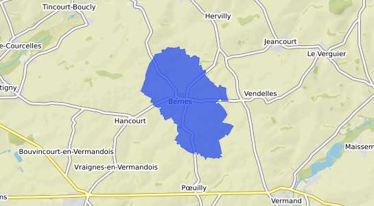 prix immobilier Bernes