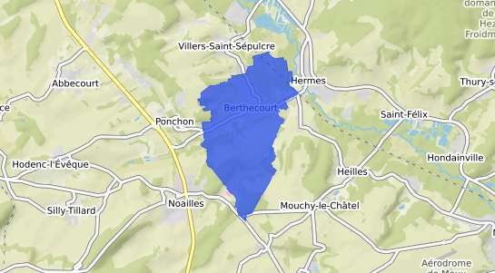 prix immobilier Berthecourt