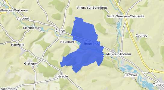 prix immobilier Bonni�res