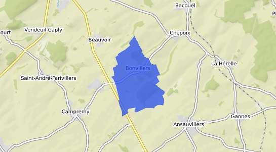 prix immobilier Bonvillers