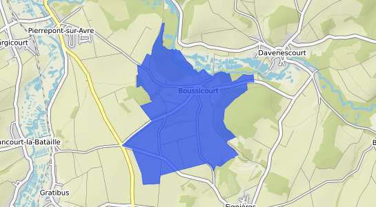 prix immobilier Boussicourt