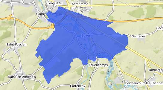 prix immobilier Boves