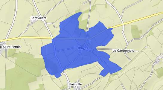 prix immobilier Broyes