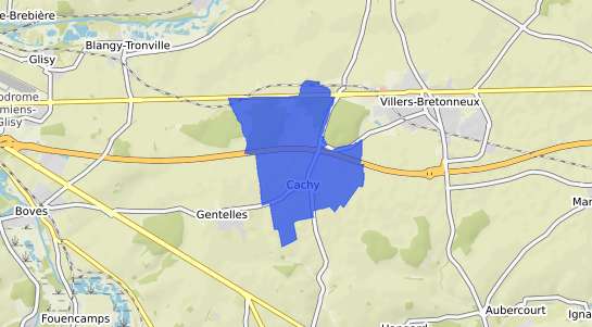 prix immobilier Cachy