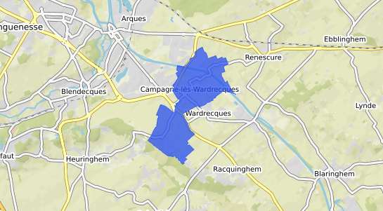prix immobilier Campagne l�s Wardrecques