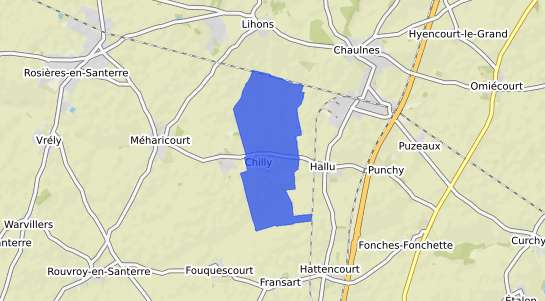 prix immobilier Chilly