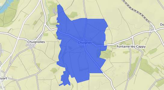 prix immobilier Chuignes