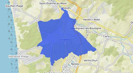 prix immobilier Condette