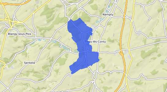 prix immobilier Conty