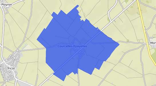 prix immobilier Courcelles Epayelles
