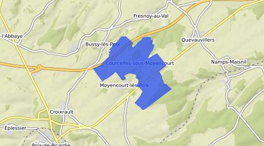 prix immobilier Courcelles sous Moyencourt