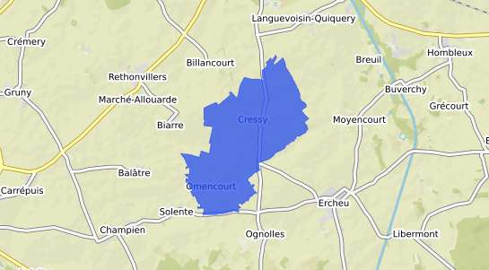 prix immobilier Cressy Omencourt