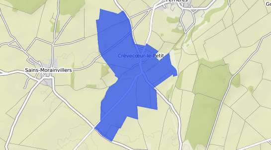 prix immobilier Cr�vecoeur le Petit