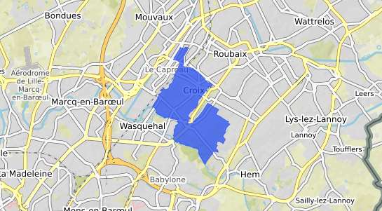 prix immobilier Croix