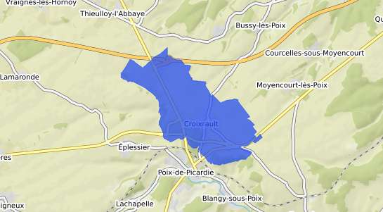 prix immobilier Croixrault