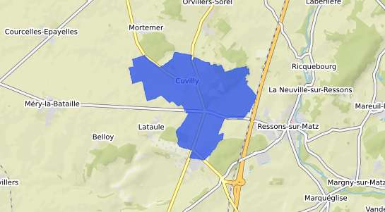 prix immobilier Cuvilly