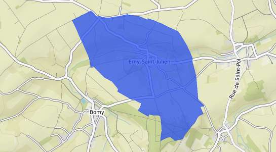 prix immobilier Erny Saint Julien