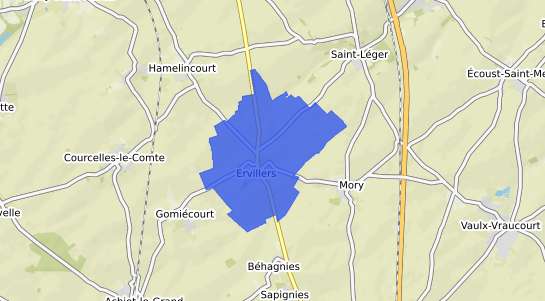 prix immobilier Ervillers