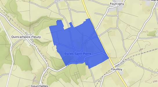 prix immobilier Escles Saint Pierre