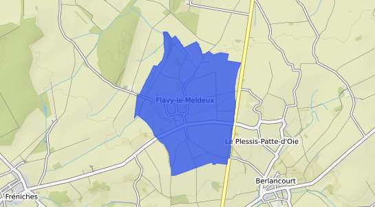 prix immobilier Flavy le Meldeux
