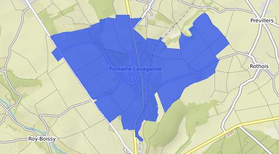 prix immobilier Fontaine Lavaganne