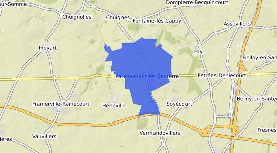 prix immobilier Foucaucourt en Santerre