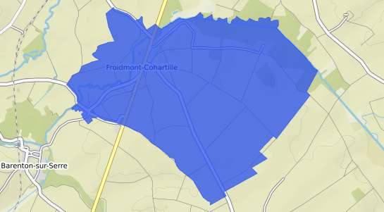 prix immobilier Froidmont-Cohartille