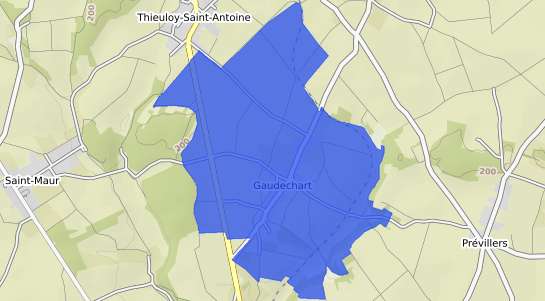 prix immobilier Gaudechart