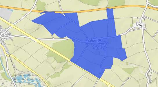 prix immobilier Gentelles