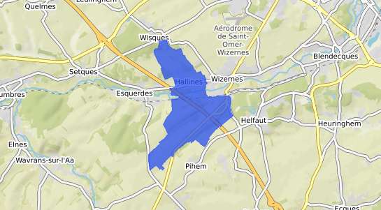 prix immobilier Hallines