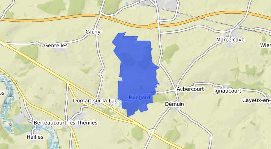 prix immobilier Hangard