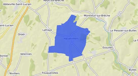 prix immobilier Haudivillers