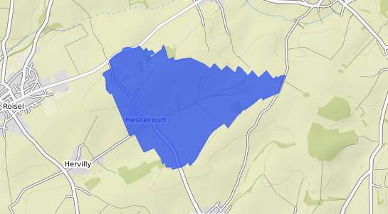 prix immobilier Hesbcourt