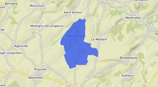 prix immobilier Heuzecourt