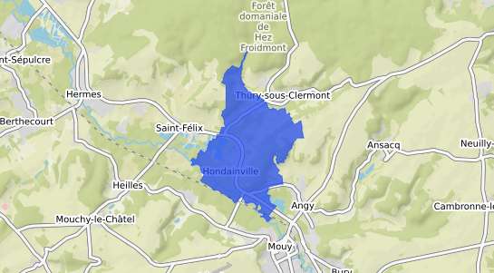 prix immobilier Hondainville